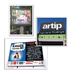 impression affiches 4x3 m dans le Gers